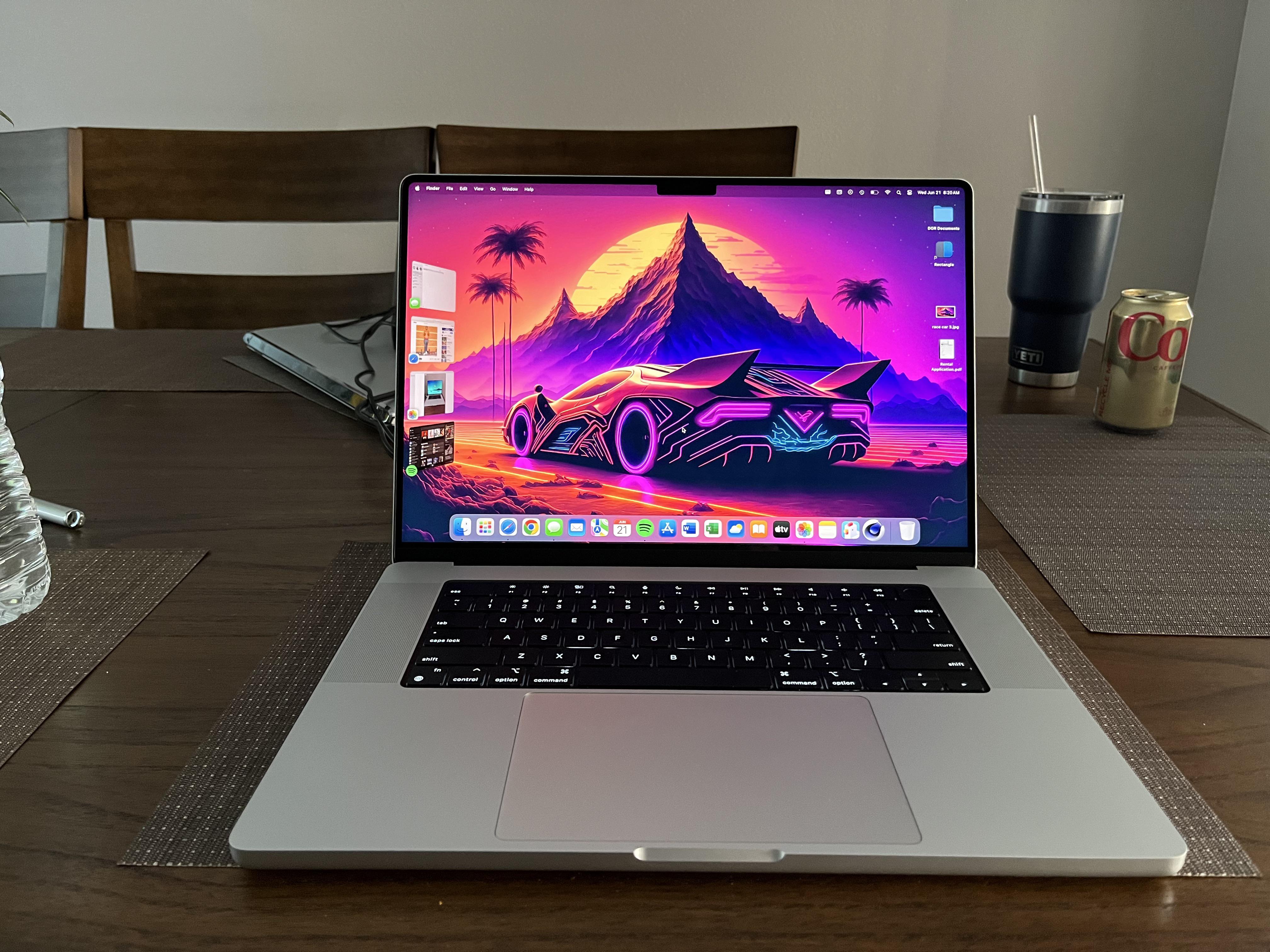 Apple MacBook Pro 16-inch - In Use