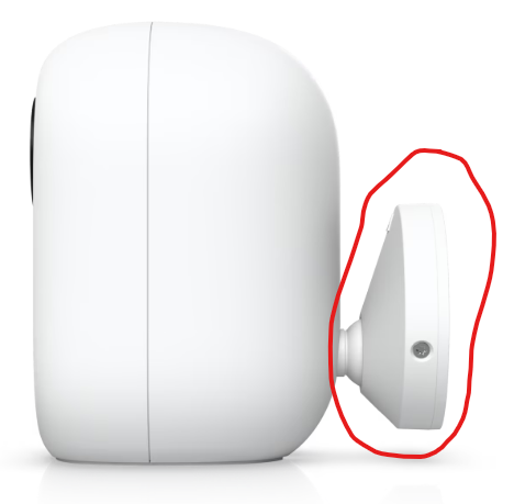 Ubiquiti UniFi U6 - Side View